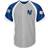 Profile Navy New York Yankees Big And Tall Colorblock Full-Snap Jersey