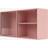 Montana Furniture Ripple In Ruby Glass Cabinet 69.6x35.4cm