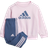 adidas Badge of Sport Jogger Set - Clear Pink/Preloved Ink