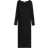 H&M Mama Ribbed Bodycon Maternity Dress Black (1116340005)