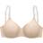 Nuance Underwired Moulded T-shirt Bra - Nude