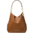 Michael Kors Lillie Large Pebbled Leather Shoulder Bag - Luggage