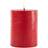 3D Flame Red Rustic LED Candle 10.1cm