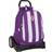 Safta School Backpack with Wheel - Purple