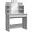 vidaXL 96x40x142cm Gray Sonoma Dressing Table 40x96cm