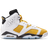 Nike Air Jordan 6 Retro GS - White/Black/Yellow Ochre