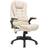 Homcom Executive Office Chair with Massage Heat PU Leather Reclining Chair