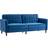 Homcom Convertible Futon Blue Sofa 189 3 Seater