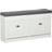 Homcom Shoe White/Grey Storage Bench 104x55