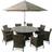 Katie Blake Sandringham Patio Dining Set, 1 Table incl. 8 Chairs