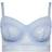 Yours Curve Lace Non Padded Bra - Baby Blue