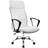 Casaria Ergonomic Mesh High Back Rocker Seat White Office Chair 122cm