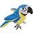The Puppet Company Blue & Gold Macaw Finger Puppet