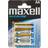Maxell LR6 AA Blister Compatible 4-pack
