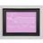 Happy Larry Single Picture Pink Framed Art 84.1x59.7cm