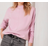 Mint Velvet Seamed Detail Sweatshirt - Pink