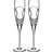 Waterford Love Happiness Flute Pair Champagne Glass 20.9cl 2pcs