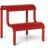 Ferm Living Up Step Poppy Red Seating Stool 36.2cm
