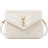 Saint Laurent Loulou Toy Shoulder Bag - White