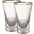 Villeroy & Boch Grand Royal Gold-Tone Highball Glasses Drink Glass 29.6cl 2pcs