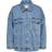 Only Safe Oversized Denim Jacket - Blue/Medium Blue Denim