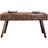 Aromatherapy Associates Recycled Wood Brown Console Table 80x150cm