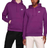 Nike Sportswear Club Fleece Pullover Hoodie - Viotech/Viotech/White