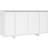 vidaXL Engineered Wood White Sideboard 135x75cm