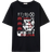 Shein ROMWE Grunge Punk Unisex Oversized Short Sleeve T-Shirt With Dark Punk Japanese Manga Illustration Print In Plus Size For Streetwear
