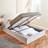 Home Treats Velvet Bed Frame With Storage