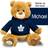 Chad & Jake Navy Toronto Maple Leafs Personalized Plush Polly Bear