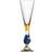 Orrefors Nobel The Sparkling Devil Blue Champagne Glass 19cl