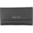 Michael Kors Jet Set Travel Crossgrain Leather Tri Fold Wallet - Black