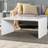 Furniturebox Lucia White Coffee Table 60x100cm