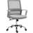 Vinsetto Mesh With Swivel Grey Office Chair 104cm