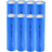 3.7V 18650 66000mAh Rechargeable Li-ion Battery Compatible 12-pack