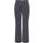 Only Merle Striped High Waisted Trousers - Blue/Night Sky