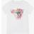 Guess Girl's Floral Cotton T-shirt - White