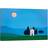 ClassicLiving Moonrise Over Chapel Of Vitaleta Multicolour Wall Decor 66x45.7cm