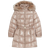River Island Fitted Padded Coat - Brown