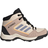 adidas Kid's Terrex Hyperhiker Mid Hiking Shoes - Sand Strata/Silver Violet/Acid Orange