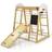 Costway 8-in-1 Wooden Climber with Slide & Swing