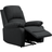 Comfy Living Luxury Dark Grey Armchair 106cm
