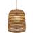 Newgarden Positano Light Wood Black Pendant Lamp 33cm