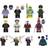 Xurikcoo Star Wars Toys Action Mini Figures Fit Lego Sets Style E 12pcs