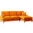 Artemis Home Mackenzie Burnt Orange Sofa 160cm 4 Seater