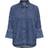 Only Grace 3/4 Rhinestone Shirt - Medium Blue Denim