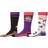 TuffRider Kid's Asher Socks 3-pack - Black/Purple/White (100922-645)