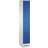 C+P Evolo Locker Light Grey/Gentian Blue Storage Cabinet 30x180cm