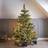 Lights4fun C300YWG2 Warm White Led/Green Christmas Tree Light 300 Lamps